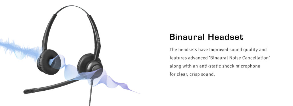 LIVEY Savvy 303 wired headset with binaural headset