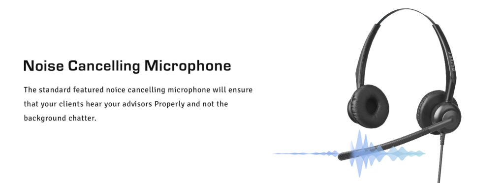 LIVEY Savvy 303 wired headset with noise cancelling microphone
