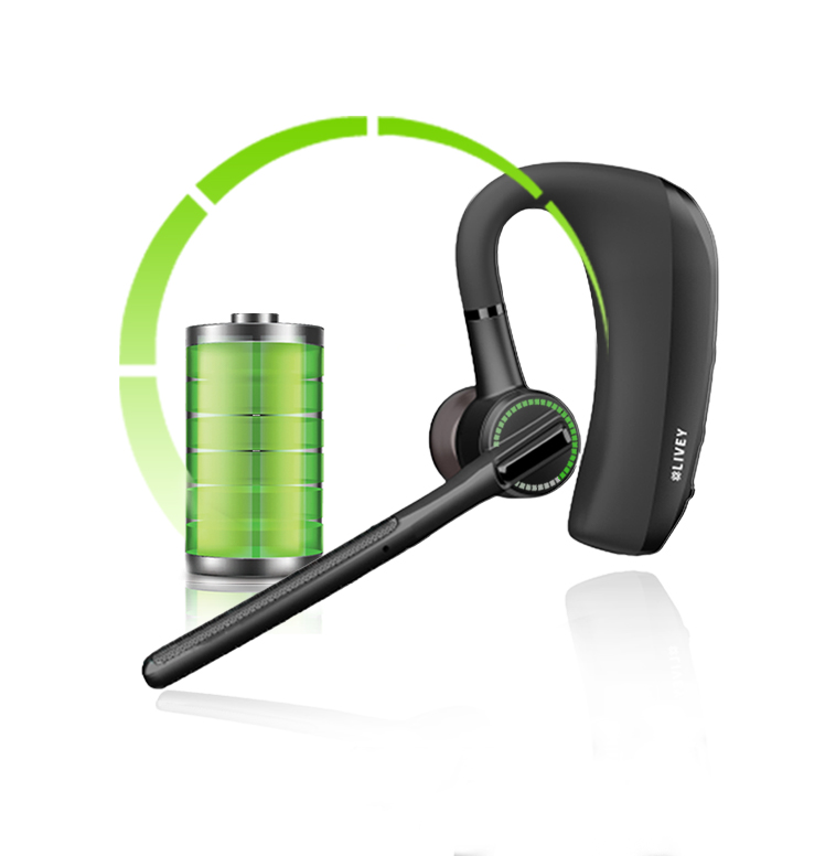 LIVEY 712BT Series Headset, Best battery Life.