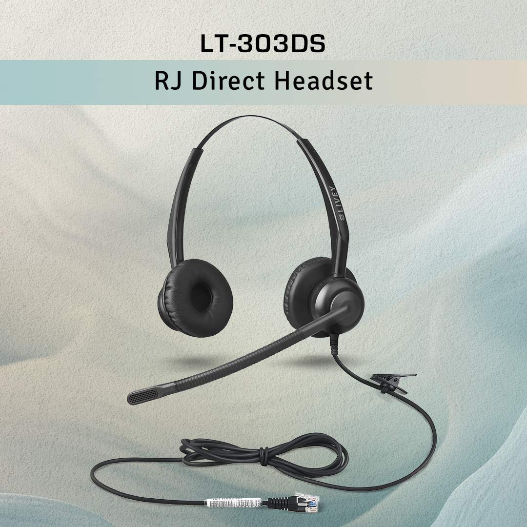 LIVEY Savvy 303 RJ Direct headset