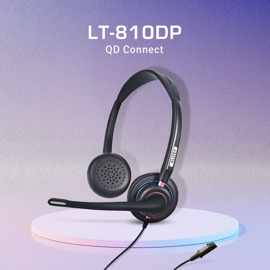 LIVEY 810DP Wired Headset
