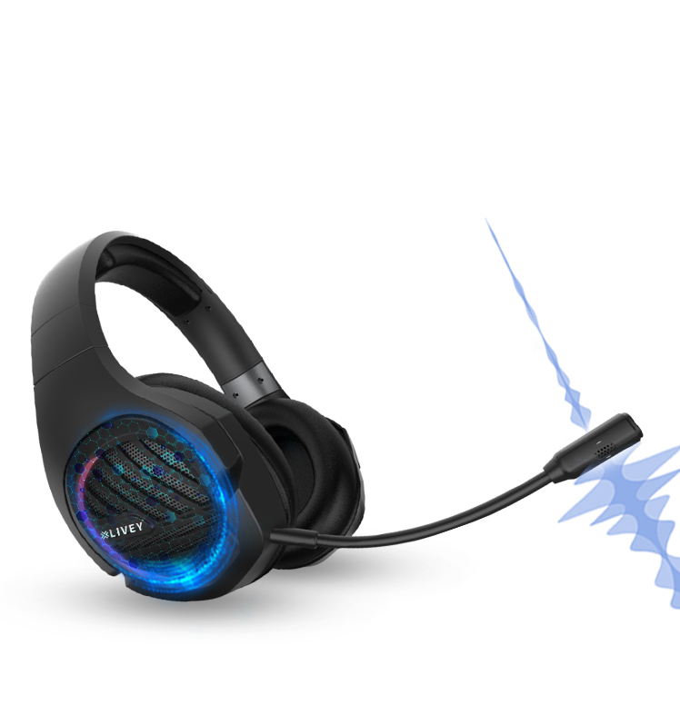 LIVEY LT-21 Series gaming Headset with Noise cancelling mic