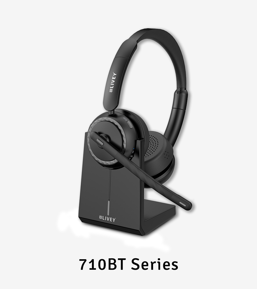LIVEY 710BT Plus series wireless Bluetooth headset