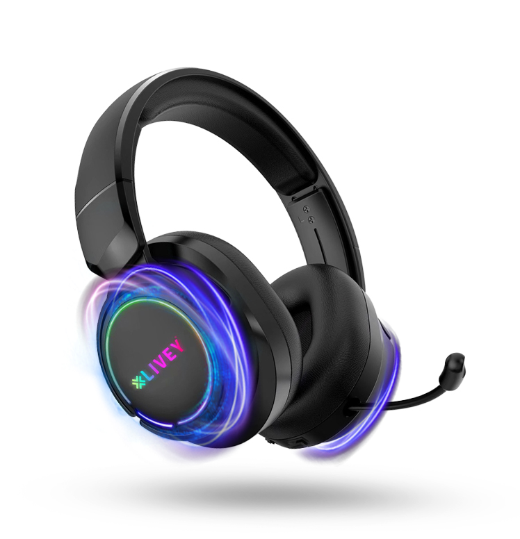 LIVEY LT-599 gaming headset with high quality sound