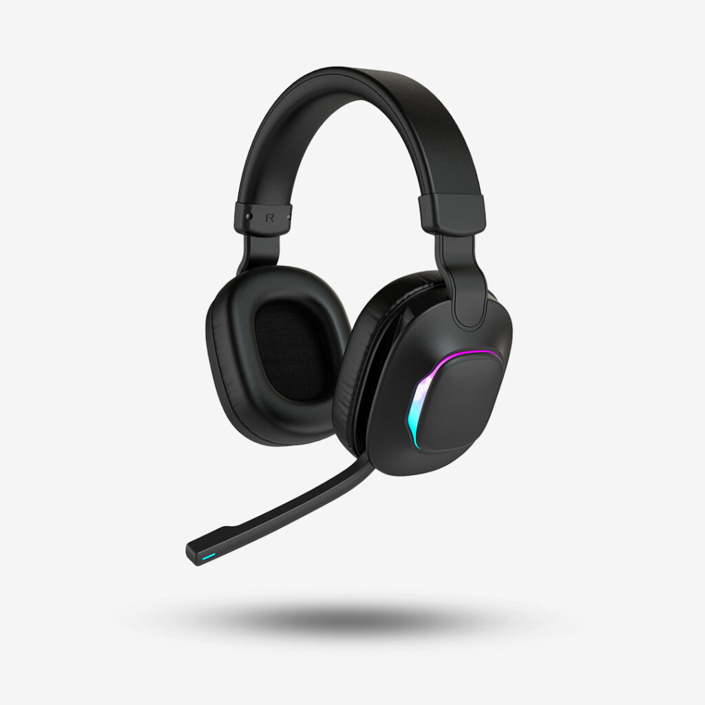 LIVEY LT-6059 gaming headset with AI noise cancelling mic