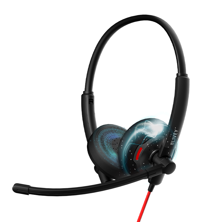 LIVEY 500 Series wired headset