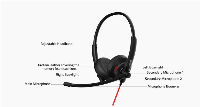 500-AINC Series Wired Headset