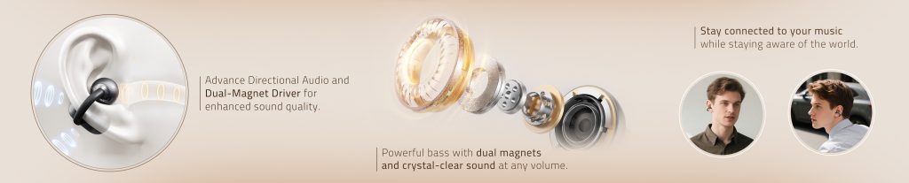 SmartPack Essential OpenEar 760BT Earbuds