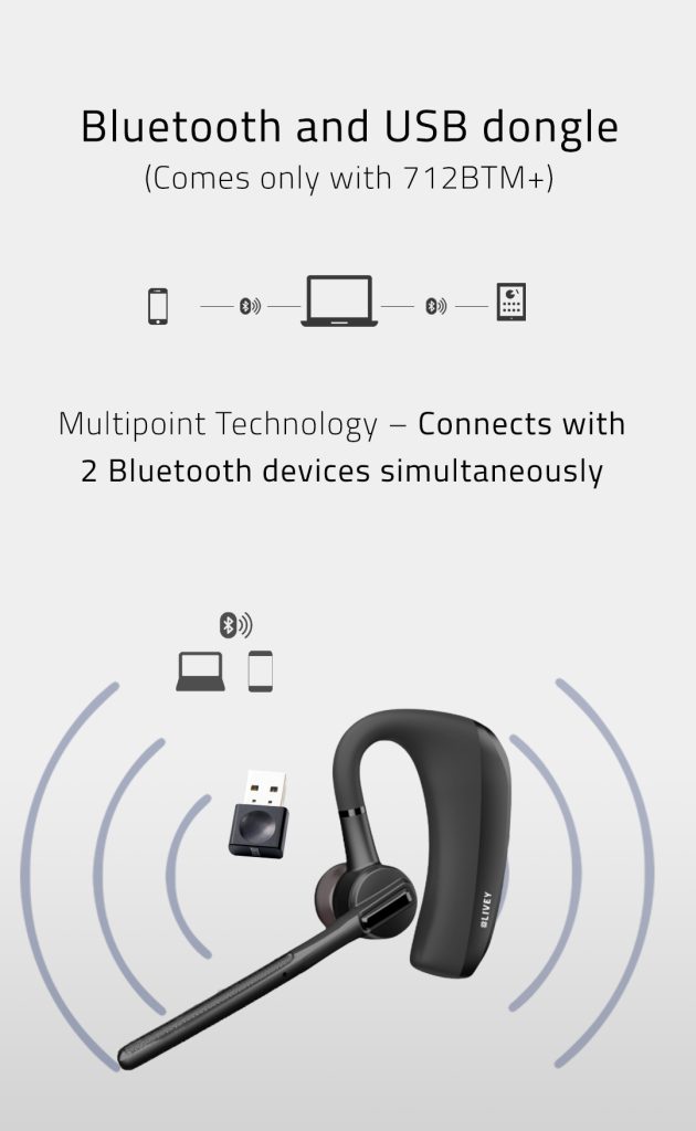 SmartPack Essential 712BTM Series Headset