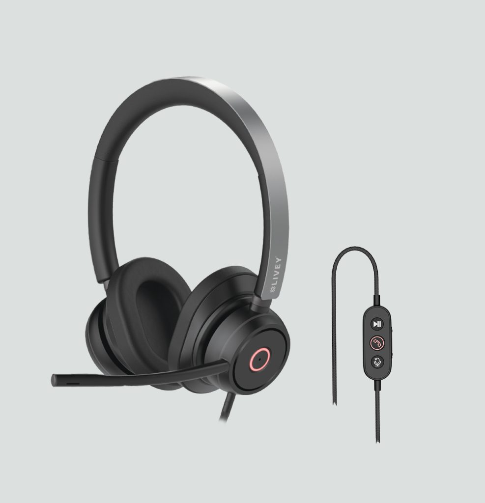 LIVEY 600-AINC Series Wired Headset