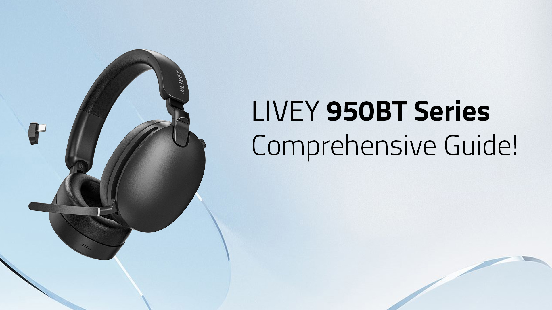 LIVEY 950BT Series Wireless Headset Comprensieve Guide